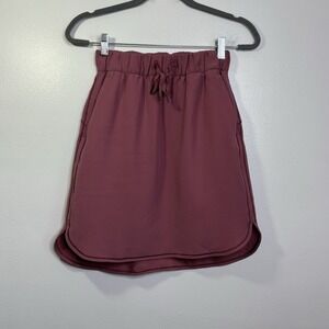 Lululemon On The Fly Skirt Size 4 Drawstring Active Tennis Golf